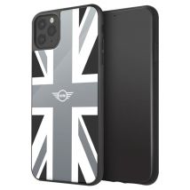 Mini Carcasa para iPhone 11 Pro Max estampado Union Jack Blanco / Negro - Nuevo