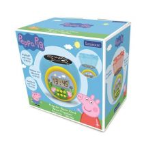 Reloj despertador proyector Peppa Pig con temporizador - Nuevo