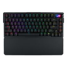 ASUS ROG Azoth Extreme clavier Jouer USB + RF Wireless + Bluetooth QWERTZ Français Noir