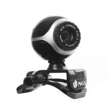 NGS Xpresscam300 cámara web 8 MP 1920 x 1080 Pixeles USB 2.0 Negro, Plata - Nuevo