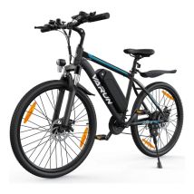 VéLo Électrique VARUN M26-2 | Vitesse Max 25 km/h | Autonomie 50 km | Moteur 250W | Batterie 48V 7.8Ah | Pneus 26 Pouces | NoirBleu