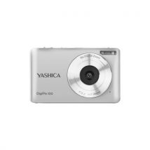 Fotocamera compatta Yashica DigiPix 100 Argento Zoom Digitale 16x Full HD Flash Integrato - Nuovo