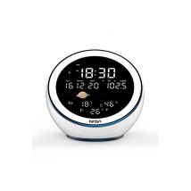 NASA - Estación meteorológica - Altavoz Bluetooth WSP1500 Blanco - Se suministra con adaptador de corriente - RECONDICIONAL - Nuevo