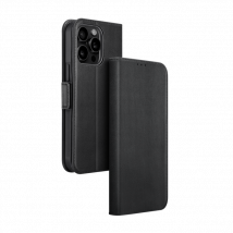 Robusta funda y carcasa magnética 2 en 1 para Apple iPhone 15 Pro, negro ónix - Nuevo