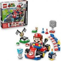 LEGO Mario Kart 72043 Mario Interactif et Kart Standard - Jouet enfant des 7 ans