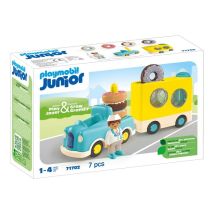Playmobil Junior Camión de Donuts - Crea Momentos Gourmet - Nuevo