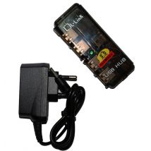 L-Link LL-UH-404L hub & concentrateur 480 Mbit/s Noir