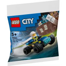 LEGO City Buggy Todoterreno de la Policía con Minifigura y Póster de Se Busca – 35 Piezas - Nuevo