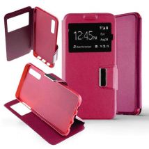 Etui Folio Rose compatible Samsung Galaxy A50