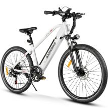 Bicicleta eléctrica SAMEBIKE RS-A01Men de 26 , bicicleta eléctrica de montaña de 500 W con batería de 36 V 13 Ah y cambio Shimano de 7 velocidades - 