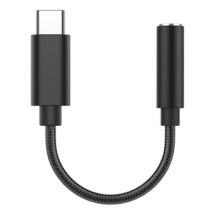 Fairphone ACADAP-3ZW-WW1 cambiador de género para cable USB-C Mini Audio Jack Negro - Nuevo