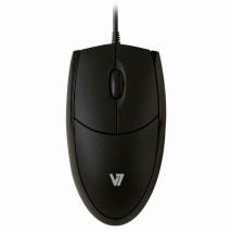 V7 Mouse ottico USB LED - negro - Nuevo