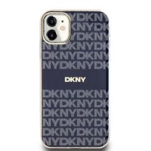 DKNY Funda para iPhone 11 MagSafe en TPU blando con estampado Azul - Nuevo