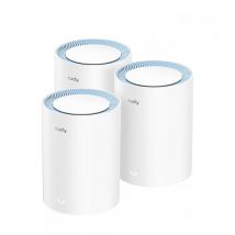 Cudy M1200 3-PACK sistema mesh Wi-Fi a doppia banda (2,4 GHz / 5 GHz) Wi-Fi 5 (802.11ac) Bianco 1 Interno - Nuovo