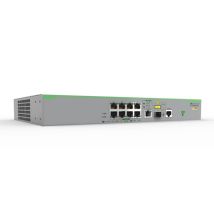 Allied Telesis AT-FS980M/9PS-50 Connessione Ethernet Fast Ethernet (10/100) gestita, con supporto di alimentazione tramite Ethernet (PoE) Grigio - 