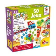 50 juegos - Carotina - jugar y aprender - LISCIANI - Nuevo