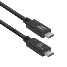 ACT AC7402 cable USB 2 m USB 3.2 Gen 1 (3.1 Gen 1) USB C Negro - Nuevo