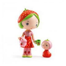 Figurita Tinyly Berry & Lila - Poética creación de Virginie Brachet - Nuevo