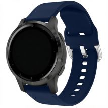 imoshion Bracelet silicone pour Garmin Vivoactive 4L - Bleu foncé