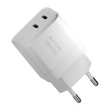 Native Union Cargador rápido con suministro de energía GaN de 35 W Blanco - Nuevo