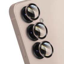 Forcell Protección de Lente de Cámara para Galaxy S24 / S25 Serie Premium Rosa dorado - Nuevo