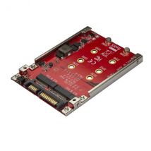 StarTech.com Adaptateur pour deux disques SSD M.2 vers SATA dans baie de 2,5 - RAID