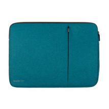 Pelle per laptop da 15 pollici con maniglia retrattile - Nuovo