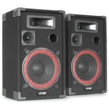 MAX Music XEN3508 2-voies Noir Avec fil 500 W