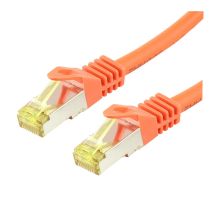 LOGON TCR6ASS0025O cable de red Naranja 0,25 m Cat6a S/FTP (S-STP) - Nuevo