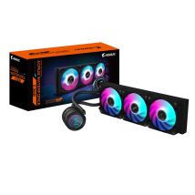 GIGABYTE AORUS WATERFORCE II 360 AIO Refroidisseur liquide pour processeur - 3x ventilateurs ARGB de 120 mm, mécanisme d'emboîtement, DAISY-CHAIN, 