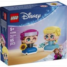 Set LEGO Disney Princess 43284 Anna et Elsa Miniatures 65 pièces Bleu/Blond/Rose