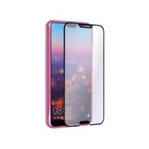 MW Protection d'Écran pour Huawei P30 Lite en Verre Trempé 9H Ultra-fin 0,3mm Noir transparent