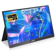 Lipa HDR-50 moniteur portable 2K 13.3 - Écran portable - Moniteur portable - Écran - Écran d'ordinateur - HDMI - 2x USB C