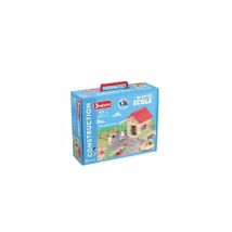 Juego de Construcción Jeujura Mi Pequeña Escuela - 77 Piezas en Haya Maciza - Nuevo