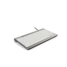 BakkerElkhuizen UltraBoard 950 teclado Oficina USB AZERTY Francés Gris claro, Blanco - Nuevo
