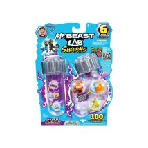 Figurine miniature Moose Toys 6 Swarms Fusion Display X 6 MrBeast Lab 2,5 cm Colore unico - Nuovo