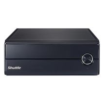 Shuttle XPC slim Barebone XH610V - S1700, Intel H610, 1xDP, 1xHDMI, 1x VGA, 2x COM (RS232), 2x LAN (2,5G y 1G), 1x slim 5,25 , 2x 3,5 , 2x M.2, 