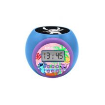 Reloj despertador con proyector Stitch - Nuevo