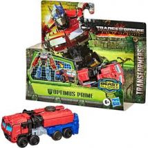 Transformers Rise of the Beasts Battle Changer - F4605 - Figurine articulée et convertible 11cm - Optimus Prime - Nuevo