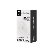 Cellularline SUPER FAST CHARGER KIT PD 25W Cargador de red USB-C de 25 W en micropack - Nuevo