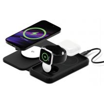Cuffie Cygnett Voyager Nero Ricarica Wireless USB Ricarica Veloce - Nuovo