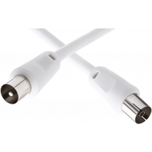 Cavo TV coassiale 9,52 mm senza interferenze maschio/femmina 2 m - Nuovo