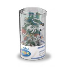 Papo Mini PLUS Cavalieri (Tubo, 12 pezzi) - Nuovo