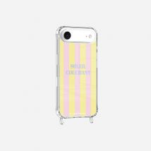 Coque imprimée La coque Française MagSafe Soleil couchant avec anneau Rose pour iPhone 17
