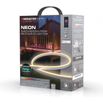 Ruban à LED Monster 5M - Multi-Blancs et Multicolore - Éclairage Personnalisé Intérieur et Extérieur - Activation Vocale - Wifi - Connecté App Smart