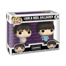 Figurines Pop! Funko Pop! Rocks Liam & Noel Gallagher Pack 2 Vinyle 9 cm Multicolore