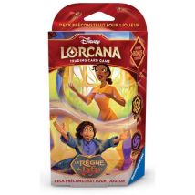 Deck préconstruit Lorcana Ravensburger Le Règne de Jafar Tiana & Bruno Français