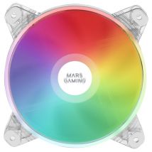 Mars Gaming MFD système de refroidissement d'ordinateur Boitier PC Ventilateur 12 cm Blanc 1 pièce(s)