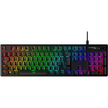 HyperX Alloy Origins - Mechanical Gaming Keyboard - HX Red (FR Layout) (HX-KB6RDX-FR) teclado Juego USB Negro - Nuevo