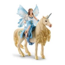 SCHLEICH - 42508 - Eyela su unicorno dorato - Nuovo